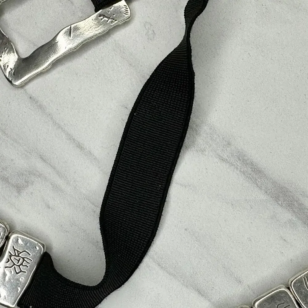 Engraved Silver Tone Tile Jewelry Supply Lot ✨